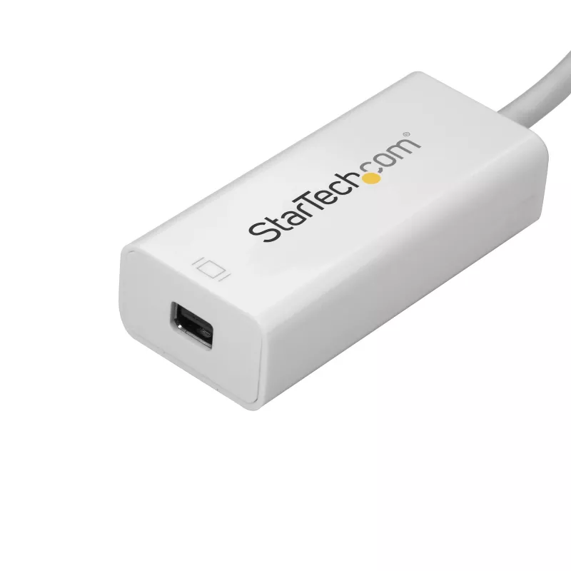 StarTech.com USB-C naar Mini DisplayPort adapter – 4K 60 Hz – wit – USB 3.1 Type-C naar Mini DP adapter – bijgewerkte versie is CDP2MDPEC
