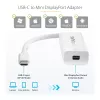 StarTech.com USB-C naar Mini DisplayPort adapter – 4K 60 Hz – wit – USB 3.1 Type-C naar Mini DP adapter – bijgewerkte versie is CDP2MDPEC