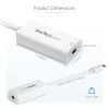 StarTech.com USB-C naar Mini DisplayPort adapter – 4K 60 Hz – wit – USB 3.1 Type-C naar Mini DP adapter – bijgewerkte versie is CDP2MDPEC