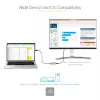 StarTech.com USB-C naar Mini DisplayPort adapter – 4K 60Hz USB-C naar mDP adapter dongle – USB Type-C naar Mini DP monitor – videoconverter – compatibel met Thunderbolt 3 – 30 cm lang, vast kabel – bijgewerkte versie van CDP2MDP