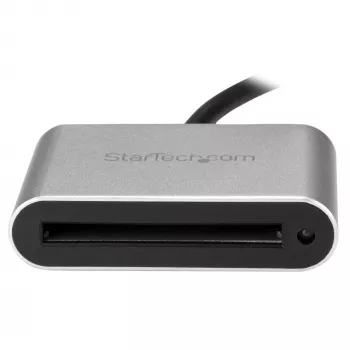 StarTech.com USB 3.0 kaartlezer/schrijver voor CFast 2.0-kaarten, CFast, CFast 2.0, zwart, zilver, 5000 Mbit/s, aluminium, activiteit, stroom, CE, FCC, RoHS, REACH