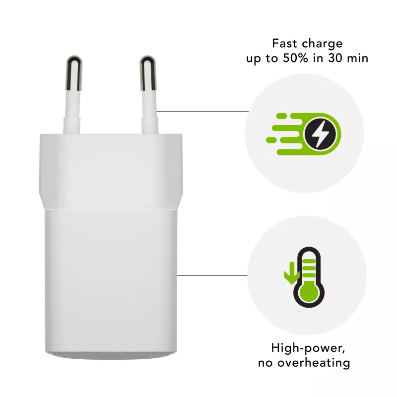 dbramante1928 re-charge Pro - EU-oplader - USB-C 30W - W