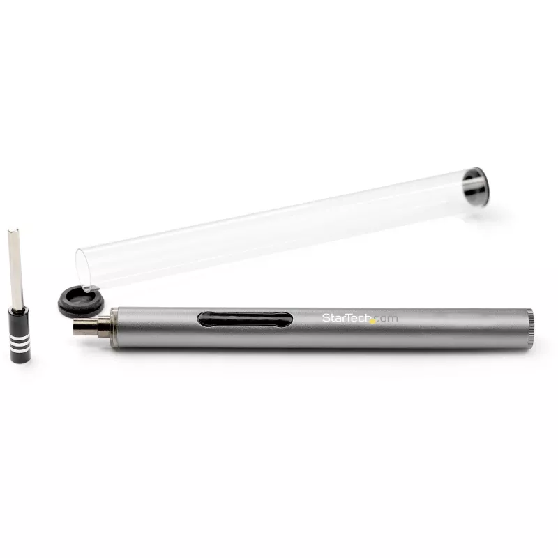 StarTech.com 55-bits elektrische precisie-schroevendraaierset - draagbare draadloze accu-aangedreven bit-schroevendraaierset voor elektronica-, laptop-, computer-, tablet- en telefoonreparaties - magnetische werkmat