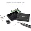 StarTech.com 55-bits elektrische precisie-schroevendraaierset - draagbare draadloze accu-aangedreven bit-schroevendraaierset voor elektronica-, laptop-, computer-, tablet- en telefoonreparaties - magnetische werkmat
