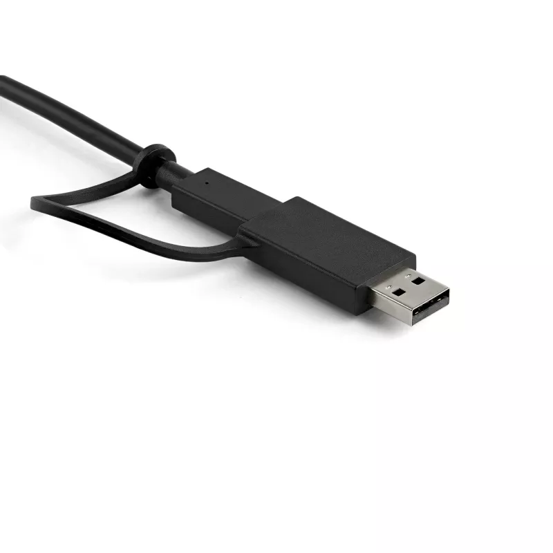 StarTech.com universele laptop-dockingstation, hybride USB-C- & USB-A-dock, dual 4K DP & HDMI, 100W PD, Mac / Windows / Chrome OS, 4x USB 5Gbps hub, GbE