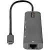StarTech.com USB-C multipoort-adapter-hub, USB-C naar 4K 60Hz HDMI, Gigabit Ethernet en 100W laptop-laadfunctie voor Macbook Pro / Air en Windows