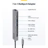StarTech.com USB-C multipoort-adapter-hub, USB-C naar 4K 60Hz HDMI, Gigabit Ethernet en 100W laptop-laadfunctie voor Macbook Pro / Air en Windows