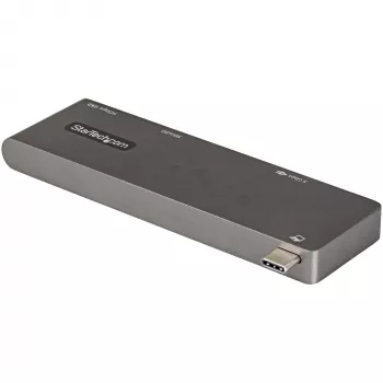 StarTech.com USB-C-multipoort-adapter voor MacBook Pro/Air – USB Type-C naar 4K HDMI, 100 W Power Delivery Pass-Through, SD-/MicroSD-slot, 2-poorts USB 3.0 hub – draagbare USB-C mini-dock