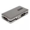 StarTech.com USB-C multipoort-adapter – 4K 60Hz HDMI/DP – 3-poorts USB-hub – 100W Power Delivery Pass-Through – GbE – mini-dockingstation voor onderweg met laadfunctie – 30 cm wrap-around-kabel