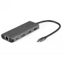 StarTech.com USB-C-multipoort-adapter - 10 Gbit/s USB Type-C mini-dock met 4K 30 Hz HDMI - 100 W Power Delivery doorvoer - 3-poorts USB-hub, GbE - USB 3.1/3.2 Gen 2 laptop-dock - 25,4 cm kabel