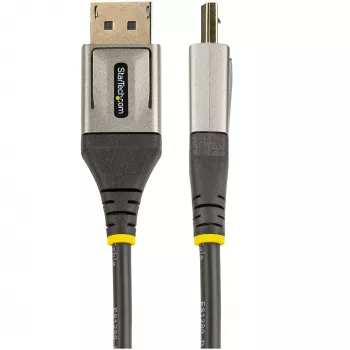 StarTech.com 0,9 m (1 m) VESA-gecertificeerde DisplayPort 1.4-kabel – 8K 60Hz HDR10 – Ultra HD 4K 120Hz video – DP 1.4-kabel/snoer – voor monitors/displays – DisplayPort-naar-DisplayPort-kabel – M/M