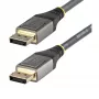 StarTech.com 16ft (5m) VESA-gecertificeerde DisplayPort 1.4 kabel – 8K 60Hz HDR10 – Ultra HD 4K 120Hz video – DP 1.4 kabel / snoer – voor monitors/displays – DisplayPort-naar-DisplayPort-kabel – M/M