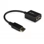 StarTech.com DisplayPort naar VGA adapter - actieve DP naar VGA converter - 1080p video - DisplayPort gecertificeerd - DP/DP++ bron naar VGA monitor kabel adapter dongle - vergrendelbare DP-aansluiting