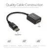 StarTech.com DisplayPort naar VGA adapter - actieve DP naar VGA converter - 1080p video - DisplayPort gecertificeerd - DP/DP++ bron naar VGA monitor kabel adapter dongle - vergrendelbare DP-aansluiting