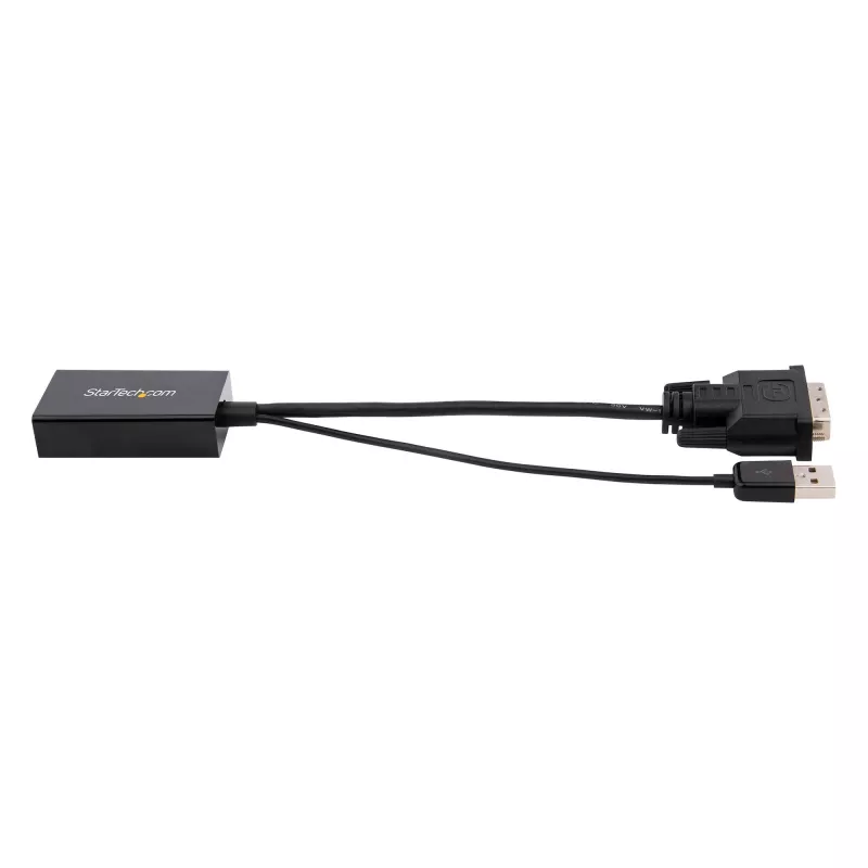 StarTech.com DVI-naar-DisplayPort-adapter – USB-voeding – 1920 x 1200 – DVI-naar-DisplayPort-converter – videoadapter – DVI-D naar DP
