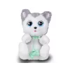 Pluche interactief mascotte Epee Psytulaski husky-hond — interactief pluche dier met geluiden en beweging