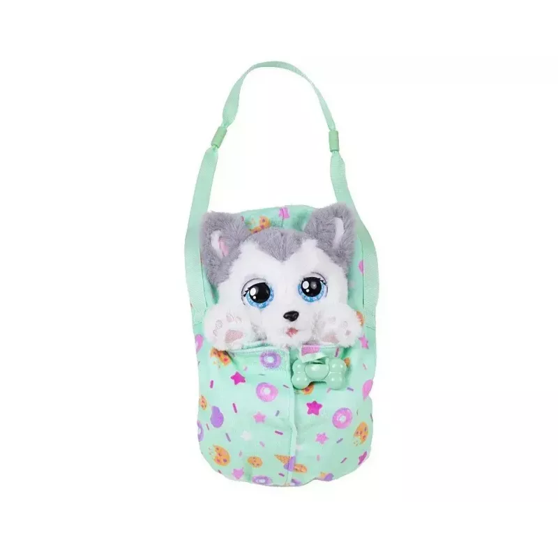 Pluche interactief mascotte Epee Psytulaski husky-hond — interactief pluche dier met geluiden en beweging
