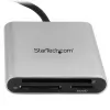 StarTech.com USB 3.0 flashgeheugen multikaartlezer/-schrijver met USB-C - SD, microSD, CompactFlash