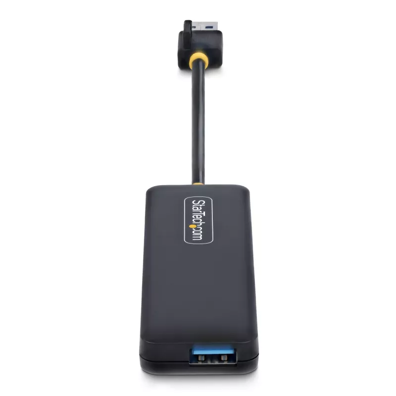 StarTech.com 4-poorts USB-A-hub, 5Gbit/s, busgevoed, compacte reis-mini-USB-hub, multi-poorts USB 3.0-splitter, draagbare USB-hub, overstroombeveiliging (OCP)