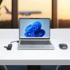 StarTech.com 4-poorts USB-A-hub, 5Gbit/s, busgevoed, compacte reis-mini-USB-hub, multi-poorts USB 3.0-splitter, draagbare USB-hub, overstroombeveiliging (OCP)