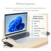 StarTech.com 4-poorts USB-A-hub, 5Gbit/s, busgevoed, compacte reis-mini-USB-hub, multi-poorts USB 3.0-splitter, draagbare USB-hub, overstroombeveiliging (OCP)