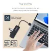 StarTech.com 4-poorts USB-A-hub, 5Gbit/s, busgevoed, compacte reis-mini-USB-hub, multi-poorts USB 3.0-splitter, draagbare USB-hub, overstroombeveiliging (OCP)