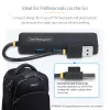 StarTech.com 4-poorts USB-A-hub, 5Gbit/s, busgevoed, compacte reis-mini-USB-hub, multi-poorts USB 3.0-splitter, draagbare USB-hub, overstroombeveiliging (OCP)