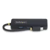 StarTech.com 4-poorts USB-C-hub, 5 Gbit/s, USB-C naar 4x USB-A, busgevoed, kleine reis-mini-hub, multi-poorts USB 3.0-splitter, draagbare hub, overstroombeveiliging