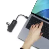StarTech.com 4-poorts USB-C-hub, 5 Gbit/s, USB-C naar 4x USB-A, busgevoed, kleine reis-mini-hub, multi-poorts USB 3.0-splitter, draagbare hub, overstroombeveiliging