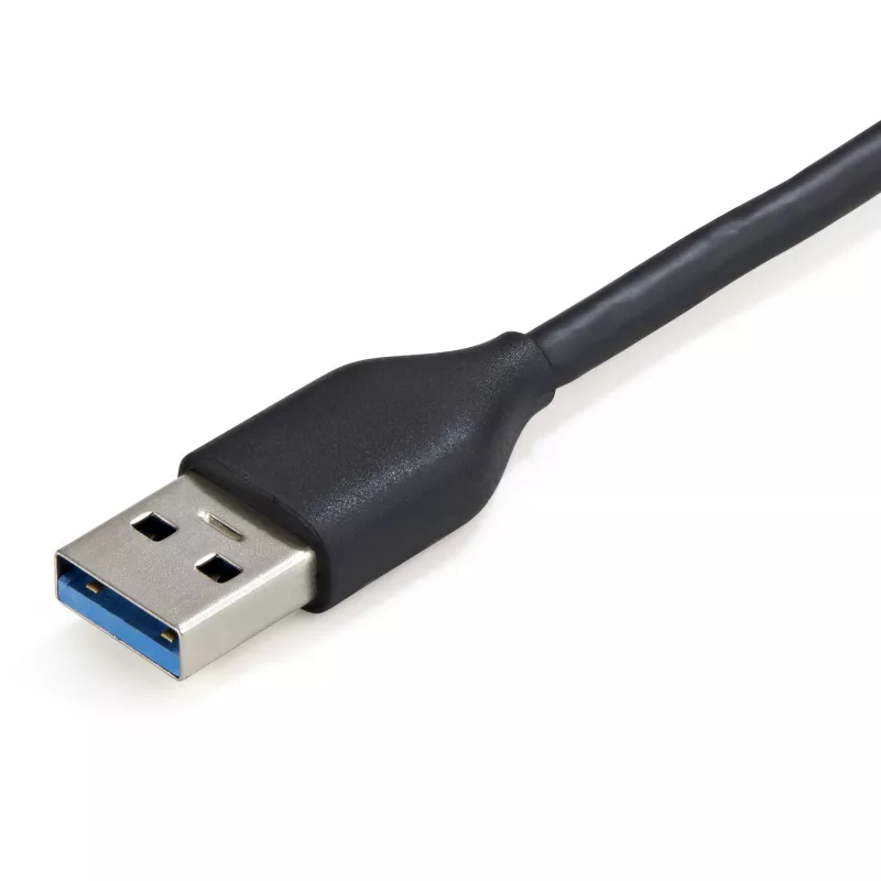StarTech.com 4-poorts USB 3.0-hub - USB-A naar 4x USB-A - SuperSpeed 5Gbps draagbare USB 3.1 Gen 1 Type-A-hub - USB-busgevoed - laptop/desktop USB-hub met lange kabel 28 cm & kabelmanagement~4-poorts USB 3.0-hub - USB-A naar 4x USB-A - SuperSpeed 5Gbps draagbare USB 3.2 Gen 1 Type-A-hub - USB-busgevoed - laptop/desktop USB-hub met lange kabel 28 cm & kabelmanagement
