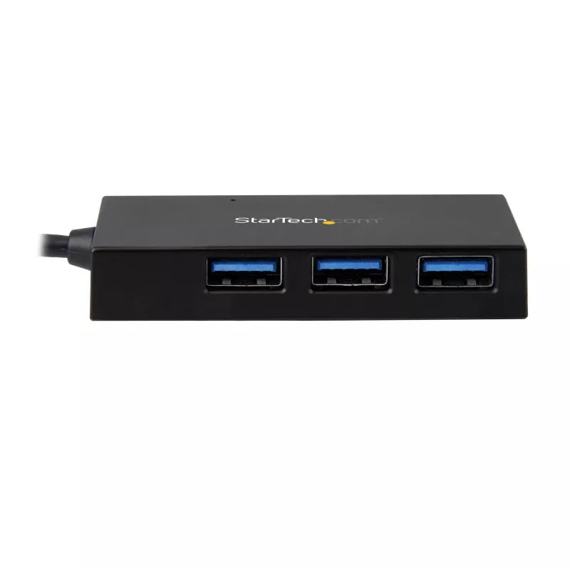 StarTech.com 4-poorts USB-C-hub - USB-C naar 1x USB-C en 3x USB-A - USB 3.0-hub~4-poorts USB-C-hub - USB-C naar 1x USB-C en 3x USB-A - USB 3.0-hub - 5Gbit/s