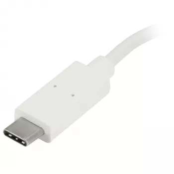 StarTech.com 4-poorts USB-C-hub met 1x USB-C- en 3x USB-A-aansluitingen (SuperSpeed 5 Gbit/s) – USB-busgevoed – draagbare/laptop-USB-3.0-adapter-hub – USB 3.2 Gen 1 Type-C-hub – wit~4-poorts USB-C-hub met 1x USB-C- en 3x USB-A-aansluitingen (SuperSpeed 5 Gbit/s) – USB-busgevoed – draagbare/laptop-USB-3.0-adapter-hub – USB 3.2 Gen 1 Type-C-hub – wit