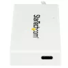 StarTech.com HB30C3A1CFBW 4-poorts USB-C-hub, 1x USB-C + 3x USB-A, USB 3.0 SuperSpeed 5Gbps, draagbaar, wit