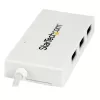 StarTech.com HB30C3A1CFBW 4-poorts USB-C-hub, 1x USB-C + 3x USB-A, USB 3.0 SuperSpeed 5Gbps, draagbaar, wit