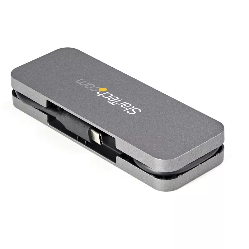 StarTech.com 4-poorts USB C-hub - 3x USB-A/1x USB-C - 5Gbps USB 3.0 Type-C-hub (3.2/3.1 Gen 1) - busgevoed - draagbare USB-C naar USB-A adapter-hub - 28,5 cm (11,2 inch) kabel met kabelmanagement~4-poorts USB C-hub - 3x USB-A/1x USB-C - USB 3.0 Type-C-hub - USB 3.2 Gen 1 (5 Gbit/s) - busgevoed - draagbare USB-C naar USB-A adapter-hub - 11,2 inch (28,5 cm) kabel met kabelmanagement