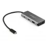 StarTech.com 4-poorts USB C-hub met 2x USB A & 2x USB C – SuperSpeed 10 Gbit/s USB Type-C 3.1/3.2 Gen 2-hub – USB-busvoeding – draagbare USB-C-naar-USB-adapter-hub – aluminium – 25 cm (9,8 inch) kabel