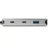 StarTech.com 4-poorts USB C-hub met 2x USB A & 2x USB C – SuperSpeed 10 Gbit/s USB Type-C 3.1/3.2 Gen 2-hub – USB-busvoeding – draagbare USB-C-naar-USB-adapter-hub – aluminium – 25 cm (9,8 inch) kabel