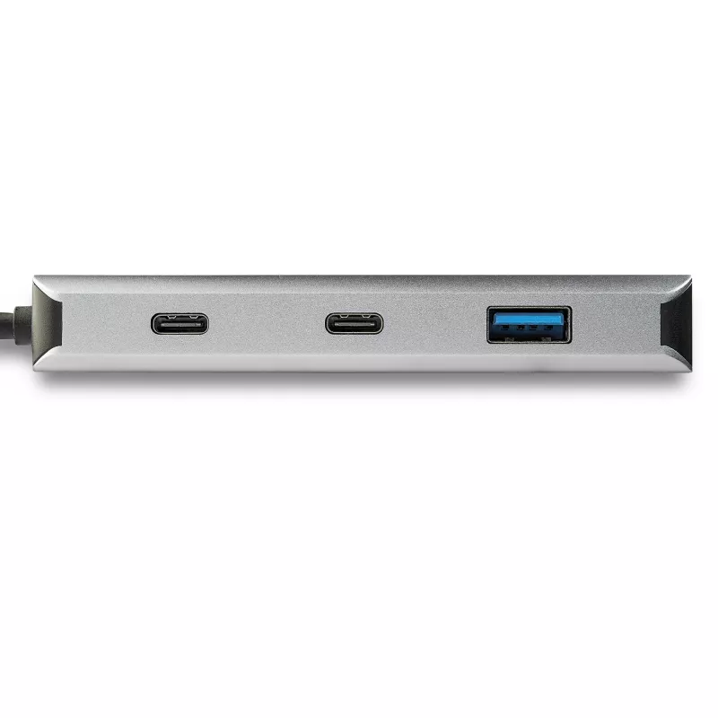 StarTech.com 4-poorts USB C-hub met 2x USB A & 2x USB C – SuperSpeed 10 Gbit/s USB Type-C 3.1/3.2 Gen 2-hub – USB-busvoeding – draagbare USB-C-naar-USB-adapter-hub – aluminium – 25 cm (9,8 inch) kabel