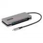 StarTech.com HB31CM1A3CB 4-poorts USB-C-hub, 1x USB-A + 3x USB-C, USB 3.2 Gen 2 10 Gbps, busgevoed, 25 cm (9,8 inch) wrap-around-kabel