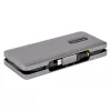 StarTech.com HB31CM1A3CB 4-poorts USB-C-hub, 1x USB-A + 3x USB-C, USB 3.2 Gen 2 10 Gbps, busgevoed, 25 cm (9,8 inch) wrap-around-kabel