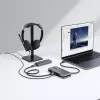 StarTech.com HB31CM1A3CB 4-poorts USB-C-hub, 1x USB-A + 3x USB-C, USB 3.2 Gen 2 10 Gbps, busgevoed, 25 cm (9,8 inch) wrap-around-kabel