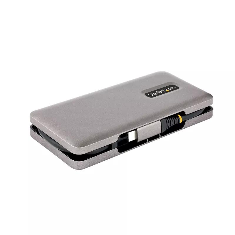 StarTech.com HB31CM4CPD3 4-poorts USB-C-hub, 4x USB-C, USB 3.2 Gen 2 10 Gbps, 100 W Power Delivery-doorvoer, 25 cm (9,8 inch) kabel