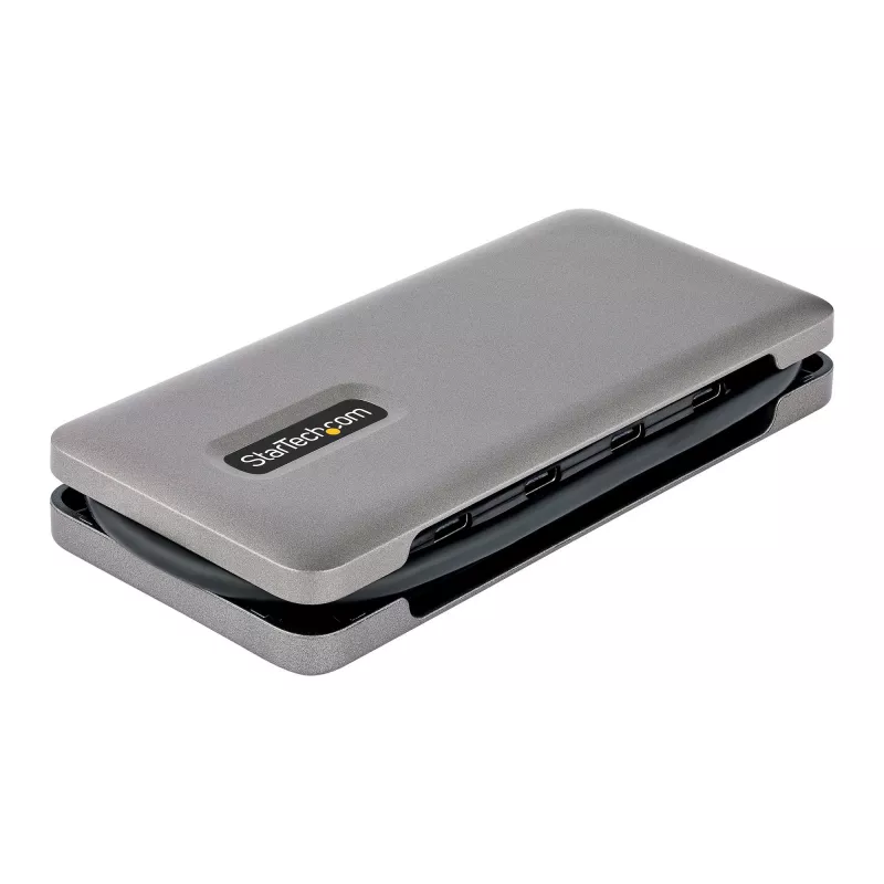 StarTech.com HB31CM4CPD3 4-poorts USB-C-hub, 4x USB-C, USB 3.2 Gen 2 10 Gbps, 100 W Power Delivery-doorvoer, 25 cm (9,8 inch) kabel