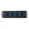 StarTech.com 4-naar-4 USB 3.0-periferie-switchbox, 5 Gbit/s, Micro-USB Type-B, zwart, kunststof, CE, FCC, REACH, 0 - 40 °C