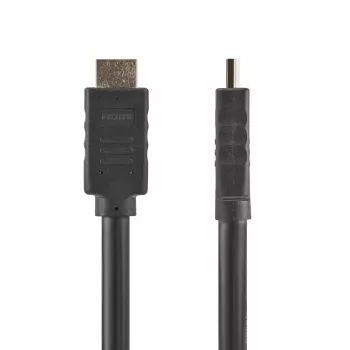 StarTech.com 50ft (15m) HDMI 2.0-kabel - 4K 60Hz actieve HDMI-kabel - CL2 gecertificeerd voor wandinstallatie - lange, robuuste High Speed UHD HDMI-kabel - HDR, 18 Gbit/s - stekker naar stekker kabel - zwart