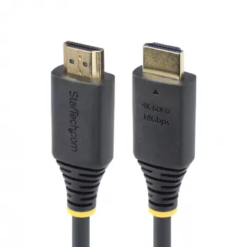 StarTech.com 30cm (1ft) High Speed HDMI-kabel, 4K 60Hz/1440p 144Hz, HDR10/HDCP 2.2/ARC, 18Gbps, UHD HDMI 2.0-kabel voor tv/monitor/display, TPE-mantel