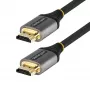 StarTech.com 5 m Premium gecertificeerde HDMI 2.0-kabel – High Speed Ultra HD 4K 60Hz HDMI-kabel met Ethernet – HDR10, ARC – UHD HDMI-videokabel – voor UHD-monitoren, tv's, displays – M/M