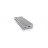 ICY BOX IB-1817Ma-C31 SSD-behuizing zilver M.2
