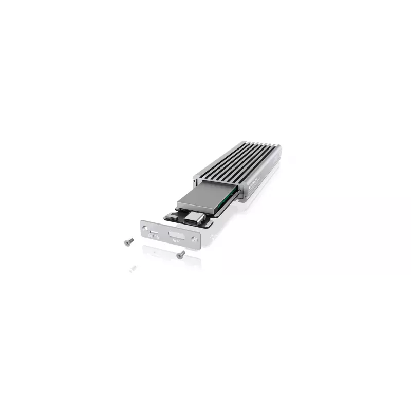 ICY BOX IB-1817Ma-C31 SSD-behuizing zilver M.2