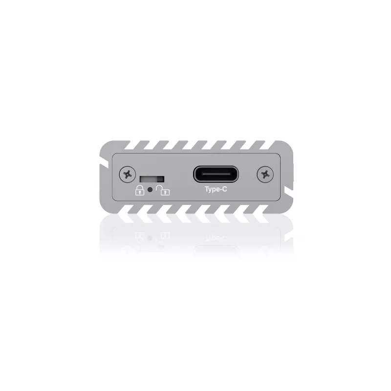 ICY BOX IB-1817Ma-C31 SSD-behuizing zilver M.2